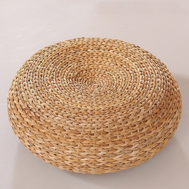 Rattan Round Woven Cushion - Naturenspires