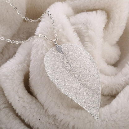 Real Leaf Necklace - Naturenspires