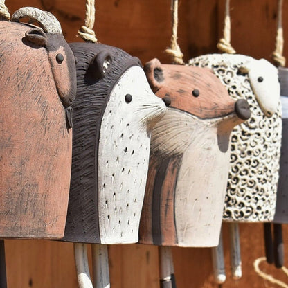 Rustic Animal Wind Chimes - Naturenspires