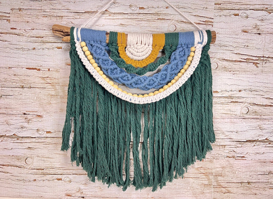 Semi Circle Macrame Wall Hanging - Naturenspires