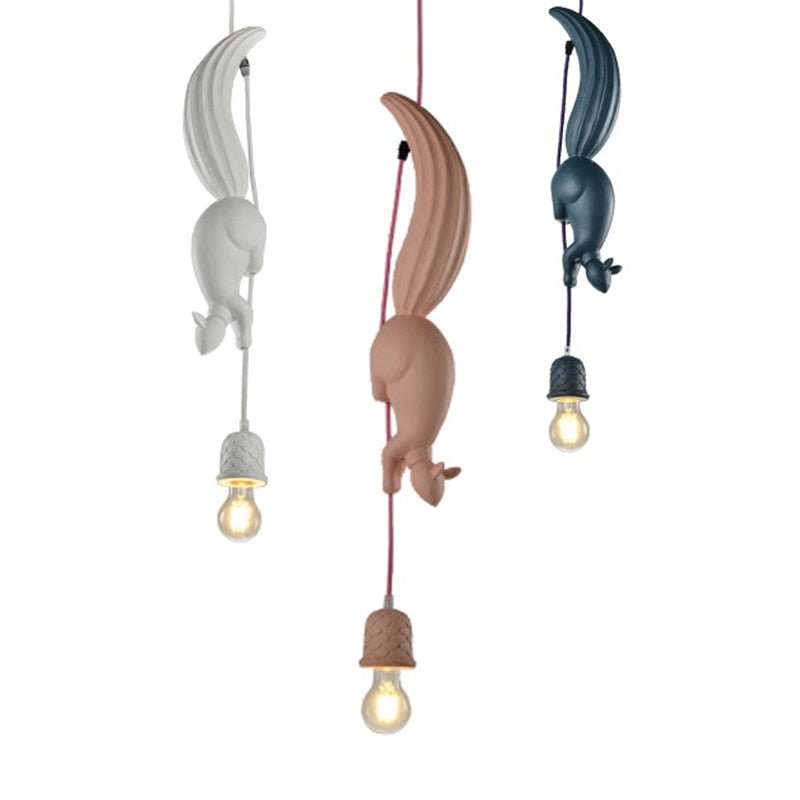 Squirrel Pendant Lights - Naturenspires