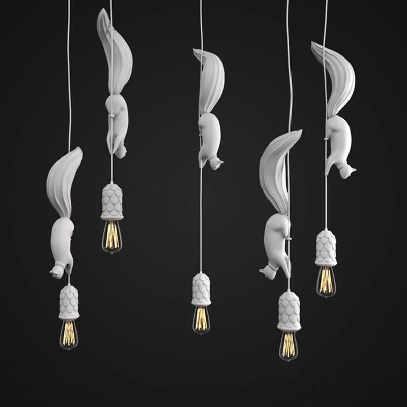 Squirrel Pendant Lights - Naturenspires