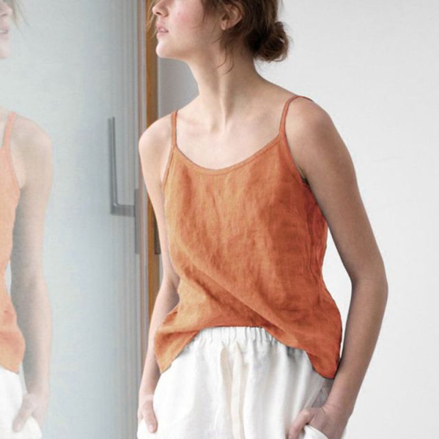 Vintage Linen Tank Top - Naturenspires