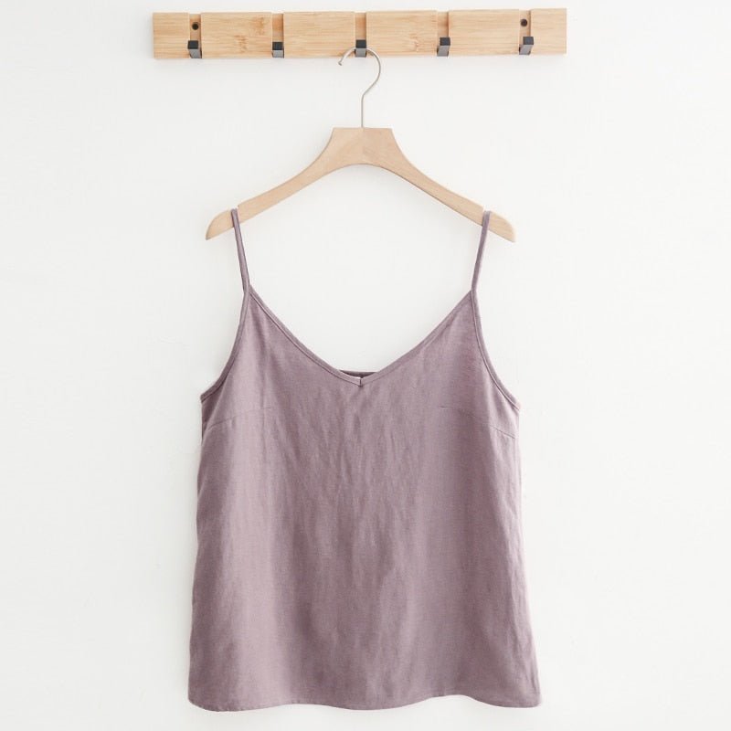 Vintage Linen Tank Top - Naturenspires