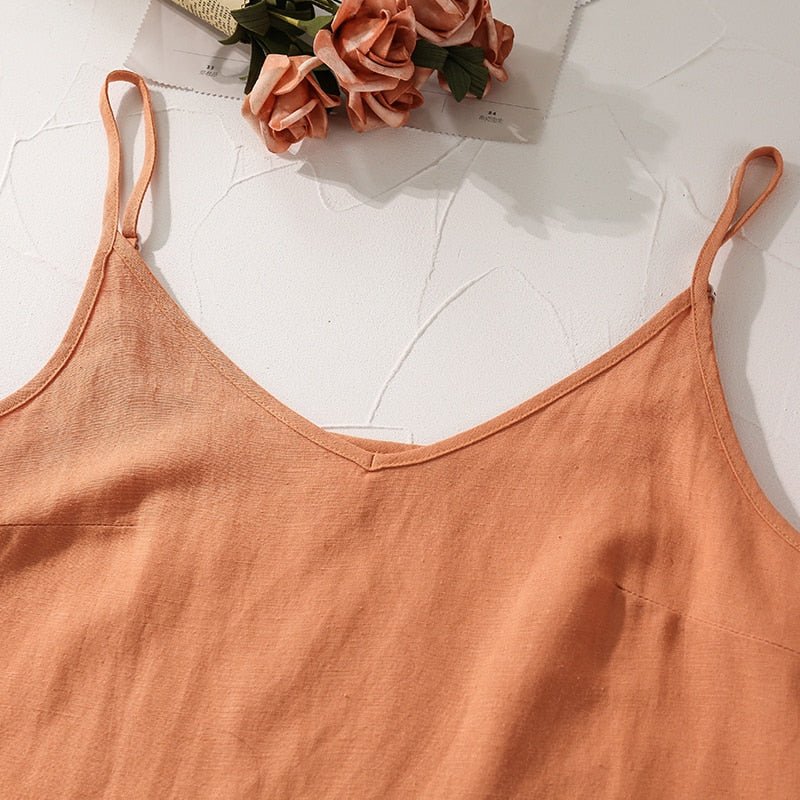 Vintage Linen Tank Top - Naturenspires