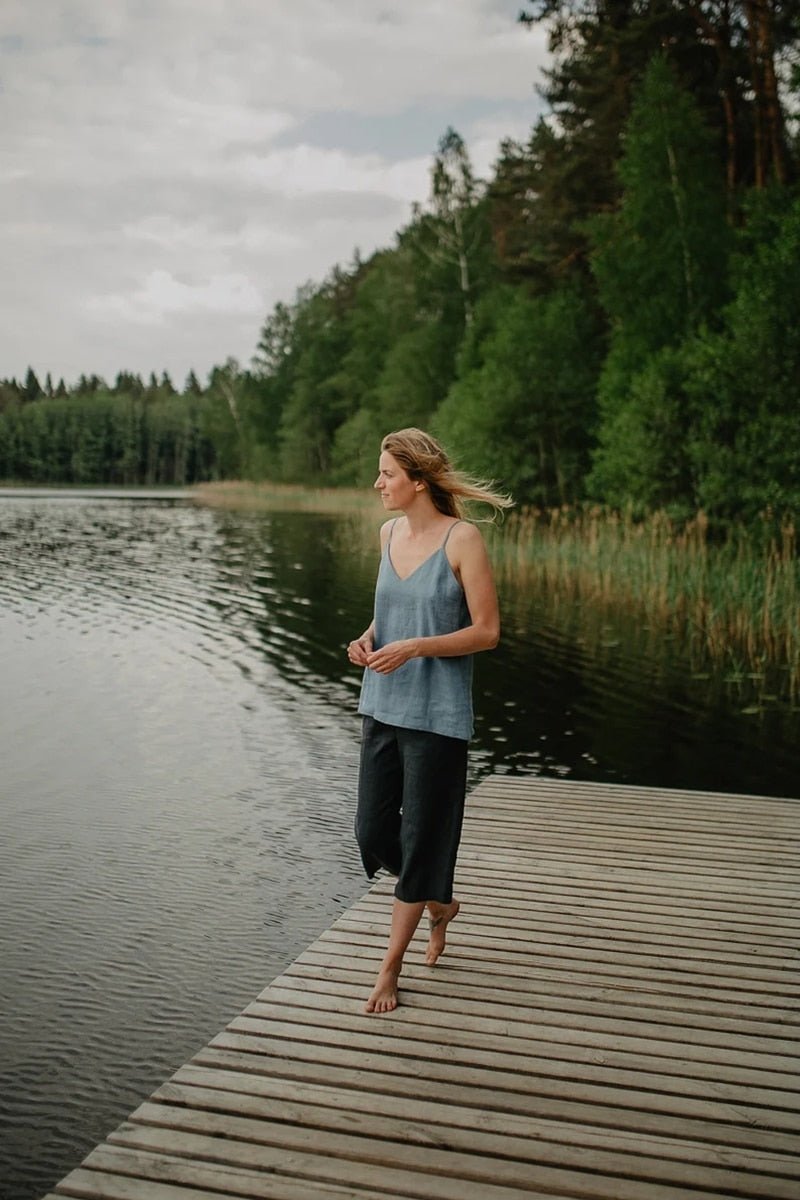 Vintage Linen Tank Top - Naturenspires