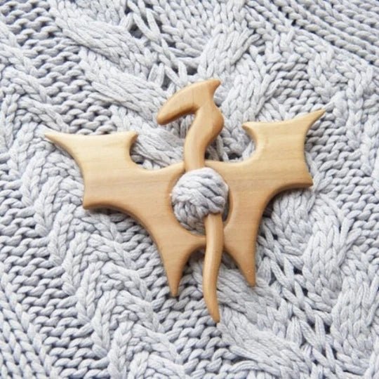 Wood Brooch Pins - Naturenspires