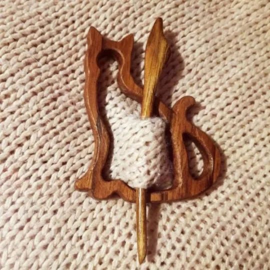 Wood Brooch Pins - Naturenspires