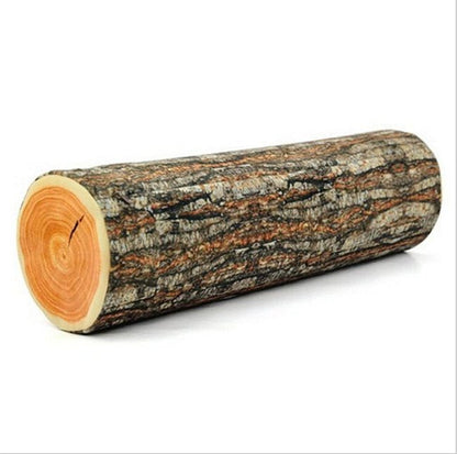 Wood grain plush cushions - Naturenspires